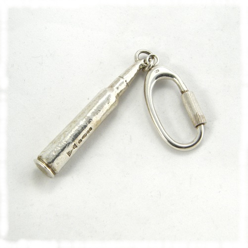 7.62 silver bullet keyring